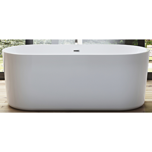 Free Standing Bath Tub With Overflow & Waste