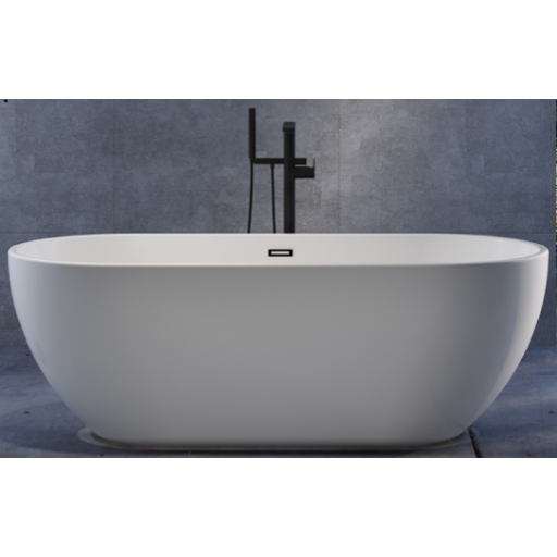 Free Standing Bath Tub With Overflow & Waste