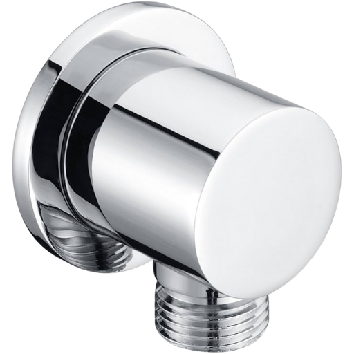 Brass Shower Elbow Round