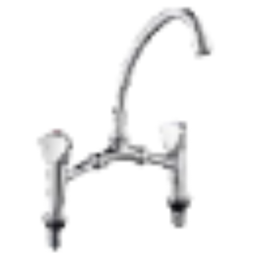 Crown Brass Pillar Sink Mixer