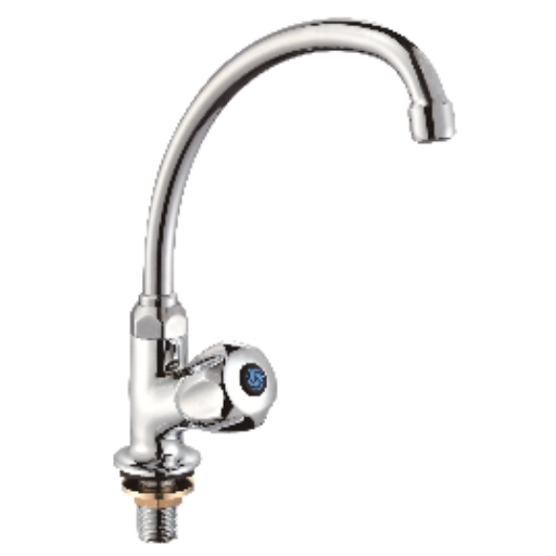 Crown Brass Sink Cock Pillar Type